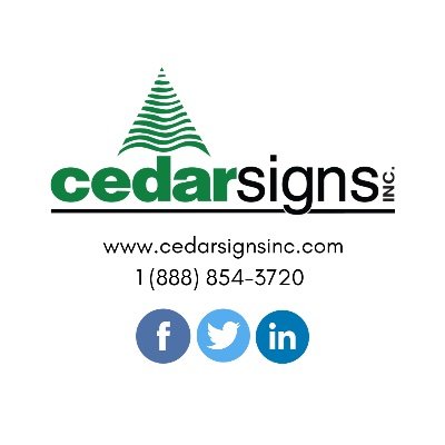 Trusted manufacturer of highway, street, and parking lot signs for over 35 years.