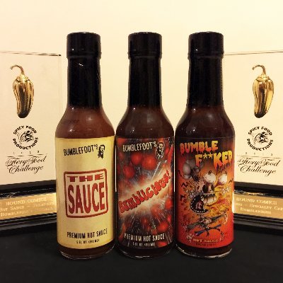 The official Twitter for Bumblefoot's Hot Sauce