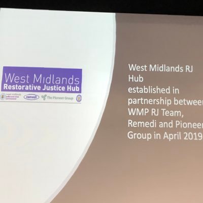 West Midlands RJ Hub a Partnership with WM Police, Pioneer Housing Group and Remedi providing Restorative approaches to ASB and Crime in the West Midlands