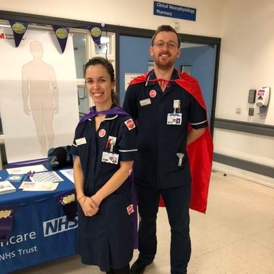 George and Sofia.
St George's Hospital Tissue Viability Nurses 🏥 our views are our own 🤓 #stopthepressure