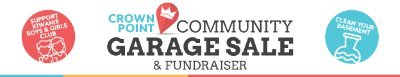 Yearly Crown Point Community Garage Sale and Fundraiser