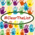 #ClearTheLists (@ClearTheList1) Twitter profile photo