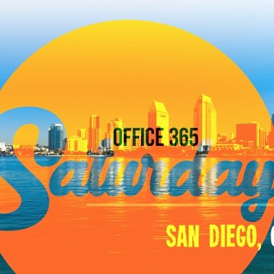 Official account of San Diego's Office 365 Saturday (formerly SharePoint Saturday San Diego). Use hashtag #SDO365S.