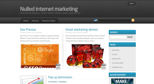 Nulled Internet Marketing - Scripts, plugins, ebooks, softwares for free.