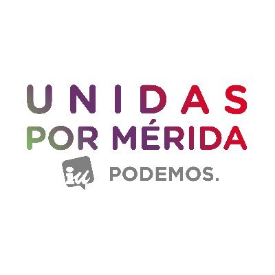 Unidas por #Mérida es la confluencia entre @IUmerida y @PodemosMerida_. FB: https://t.co/KgBQgNhzkM… TG: https://t.co/7zdIXnOHR7 Portavoz; @alvarovazpin