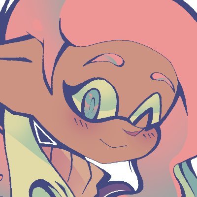 Michi/Vinny |  25↑| Inktoling CEO | DIV 6 | Flex @ClownfishSPL | Artist/Animator | Splatoon/Multi fandom    
i: @dreadlead_art He/She/They mixed black/white