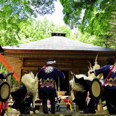 岩手県遠野市小友町にある、山谷獅子踊り保存会です☺️✨