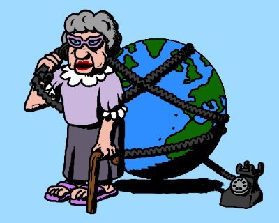 Exploring the world - one phone call at a time. Octogenarian Miriam calls all around the world to learn about different cultures and stir up some trouble!