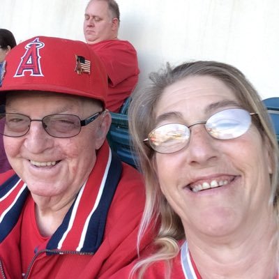 with the greatest ANGELS FAN EVER!!! MY DADDY