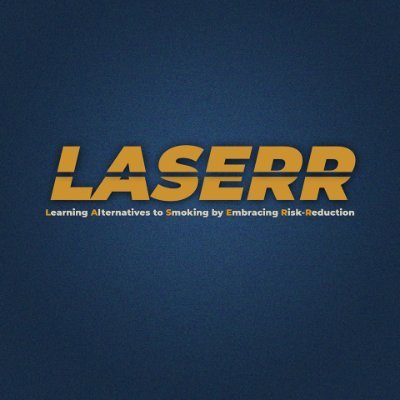 LASERR- Learning Alternatives to Smoking by Embracing Risk-Reduction aims to educate Legal Age Smokers on smoking alternatives that potentially have less risk.