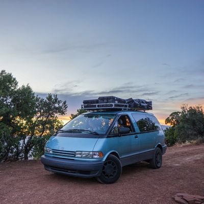 A #minimalist mountaineer, wandering the high #alpine of the #Canadian #Rockies. #vanlife in my #Toyota #Previa Micro-Camper. Urban profile: @ericpet