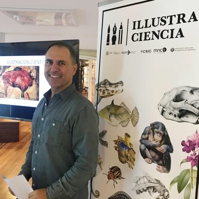 Coordinador de @Illustraciencia. Divulgando y premiando la #ilustracióncientífica con el apoyo de @ACCC_ @csic y @mncn_csic