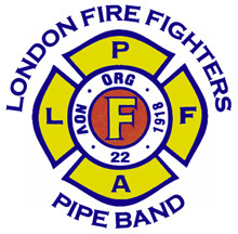 Since 2003 we have been sponsored by the London Professional Fire Fighters Association.
We welcome pipers and drummers of all experience levels to join us.