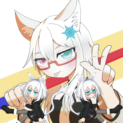 アイコンはしょうこさん(@sasa_panda)に描いていただきました!VRC用に作ったやつだけど最近はBeatSaber多め