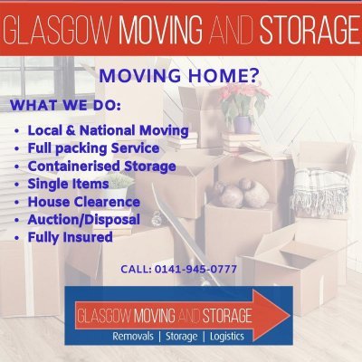 We are a family run, removal and storage company who pride themselves in quality customer service.


0141-945-0777