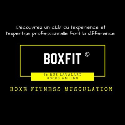 L'asc boxe vous présente BOXFIT
centre de remise en forme et sports de combat fitness-boxing situé au centre ville d'Amiens