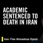 We are a group of students from Viadrina University who want  to defend the human rights of Ahmadreza Djalali, an Iranian scholar and wrongly convicted prisoner