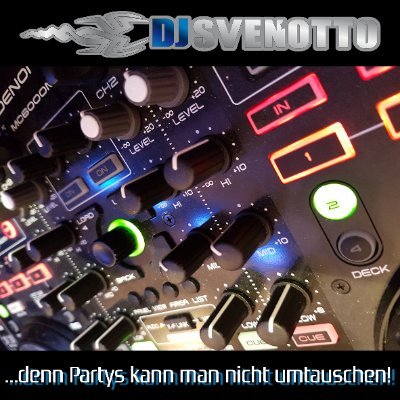 DJ Sven Otto ...denn Partys kann man nicht umtauschen!

DJ für Ihre Traumhochzeit
DJ für Ihre Geburtstagsparty
DJ für Ihre Firmenfeier
DJ für Ihre Party