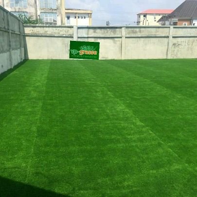 We've artificial grass suitable for walkways, pool side, home garden, Estate,Construction company; aided to give ur home the greenery beautification it deserve.