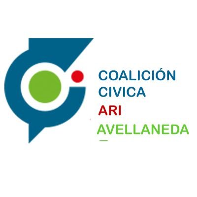 Twitter oficial de la Coalicion Civica ARI de Avellaneda. 
Sumate a participar, escribinos al MD.