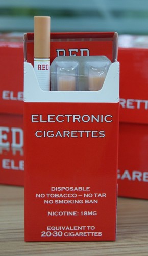 Red Electronic Cigarettes
The latest healthier alternative to smoking.
Disposable. No Tobacco. No Tar. No smoking ban.
Quitting smoking requires willpower