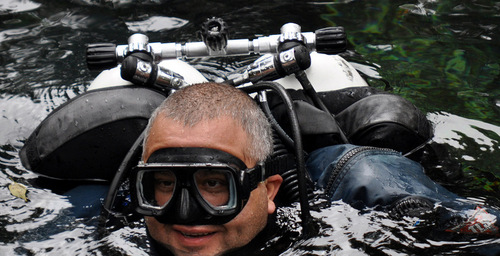scubasamer's profile picture. Husband, Scuba Cave Diver, Scuba Instructor, Passionate facilitator,Instructional Designer, Life Coach, 20+ years pharmaceutical and owner of Brown Dog Scuba
