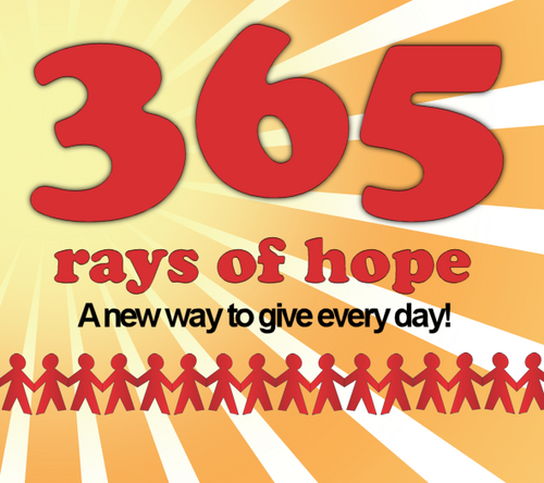One year, 365 ways to touch the lives of others. Children, hunger and human rights focus. Submit your nomination for a featured organization.