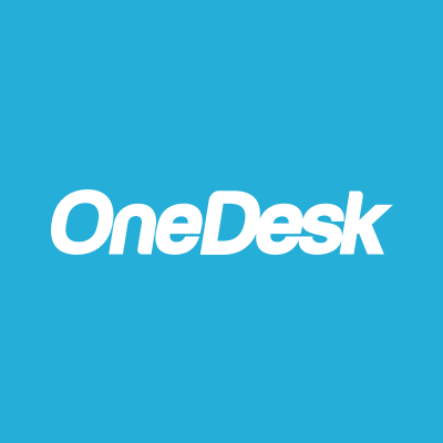 OneDeskApp's profile picture. OneDesk combines Help Desk & Project Management software into a single application. Request a free demo and register for a 14-day trial at 
https://t.co/ZdGVSaNQex