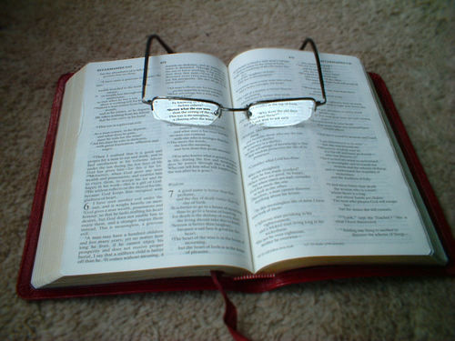 Chatbible is an experiment in interactive discussion of the Bible. Last 3 discussions archived at http://t.co/TNS5OROFvE