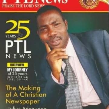 I am a Reporter, Writer, Editor and the Publisher of PTL News, The Christian Newspaper.