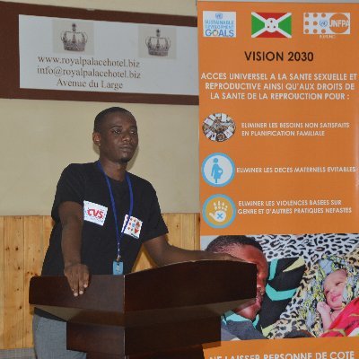 Medical Student at Ngozi University
President of CVS(Club Vision Santé)
