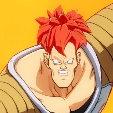 ''The name's Recoome, and it rhymes with doom!'' The orange haired brute of the Ginyu Force!