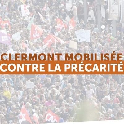 Clermont mobilisée contre la précarité !