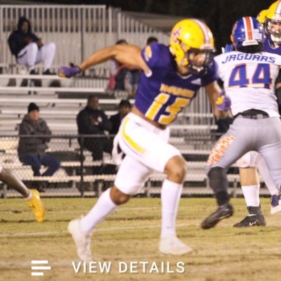 # 15 Jonesco. WR 💜🏈 🎒c/o 20/ My Brothers Keeper// Committed to the university of...👿🎒
