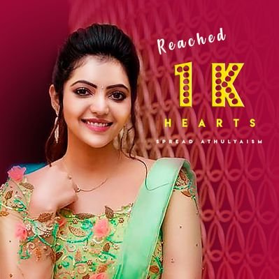 | Online Athulya Official Fans Club | @AthulyaOfficial 
Follow Us For Only Exclusive Updates Of #AthulyaRavi