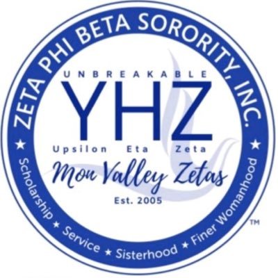 The Unbreakable Upsilon Eta Zeta Chapter strives to exemplify the ideals of Zeta with service to the Mon Valley Area. 💙    IG: @yhz_zphib