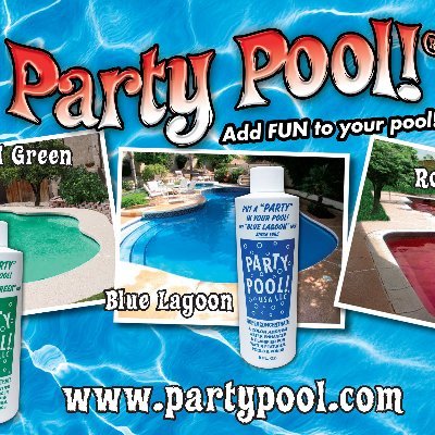 As always we love to color the water in your pool but if you need support, that is what this page if for. #SwimmingPoolColoring to your water. #PartyPool