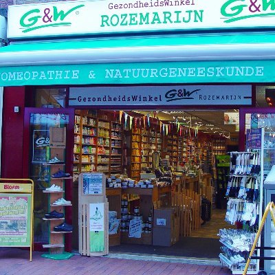 G&W Gezondheidswinkel Rozemarijn is specialist in o.a. homeopathie, fytotherapie, vitaminen, mineralen en andere voedingssupplementen.