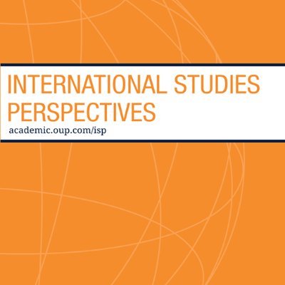 Official Twitter Account for International Studies Perspectives, a Journal of the International Studies Association. Official email:  ISP@tcu.edu