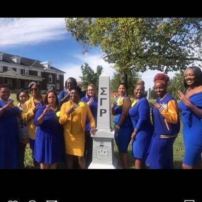 We are the Pretty and Prestigious Lambda Chapter Poodles of Sigma Gamma Rho Sorority, Inc from Kentucky State University. Founded April 15,1947. eee-yip