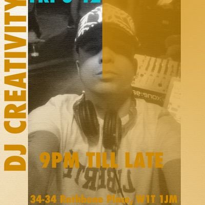 DJ Creativity is a pro DJ/Rapper & Creative Writer based in London.
https://t.co/gquJRpUSzI