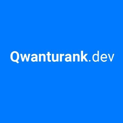 qwanturank_dev's profile picture. 📈 Suivez quotidiennement les positions du concours #SEO #qwanturank sur https://t.co/spLhgEsyOd