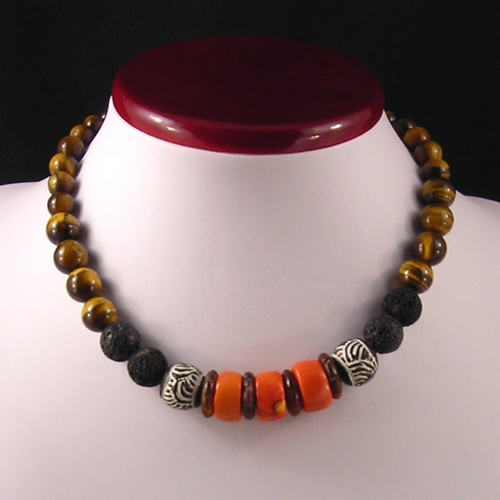 Création de bijoux en pierres naturelles. L'authenticité de la pierre et l'originalité d'un bijou unique !
