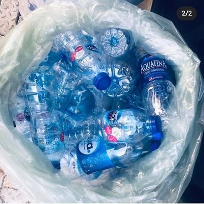 Getting Nigeria to recycle, one person at a time, one household at a time. PET bottles collection. #keeplagosclean #keepNigeriaclean #recycle #environment #sdg