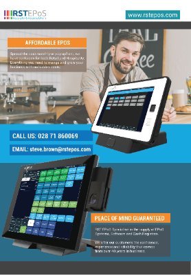 Complete EPoS From Only £1.50 A Day
Can you afford not to have complete control of your business for less than the price of cup of coffee!