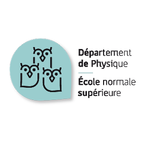 Département de #physique de l'@ENS_Ulm.
Deux laboratoires composent le département : @LP_ENS_ et @lkb_lab