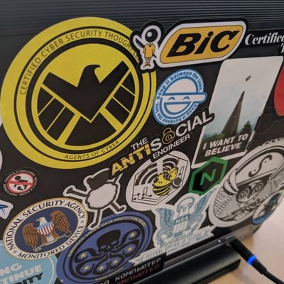 UK Sticker Stall started at @steelcon by @scott_helme, travelling to events around the uk.