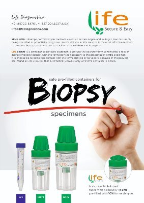 Life Secure & Easy - #Biopsy Containers Pre-filled with 10% Formalin