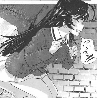 Panties anime watching couple