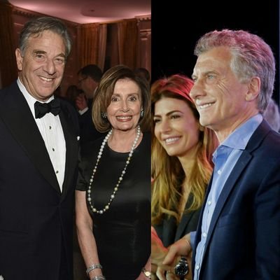 Con Mauricio Macri y Patricia Bullrich 🦅🐱🦆Honorable Madam Speaker Emerita Nancy Pelosi is my hero #TeamPelosi #BidenHarris2024 #RoevemberIsComing 💙🌊